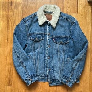 Levi Strauss & Co | Shearling Denim Jacket | Size XS
